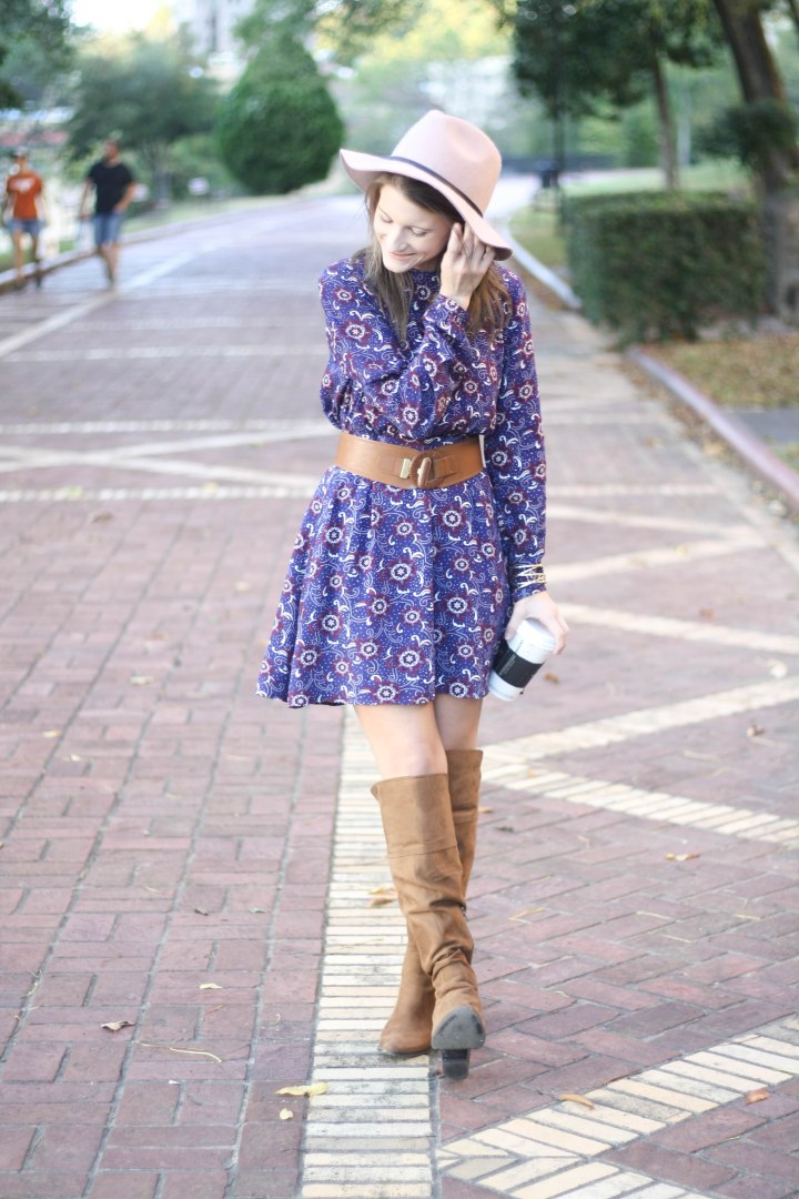 Printed Dresses for Fall Under $100