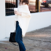Oversized Off the Shoulder Sweater